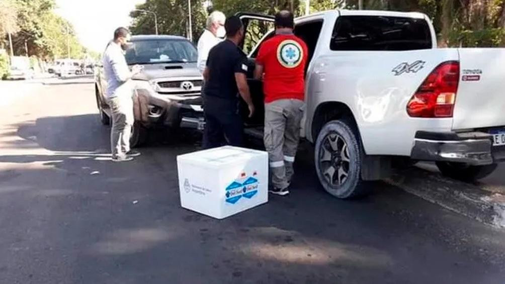 Ministro de Salud de Corrientes se descompensó y chocó, en su camioneta llevaba vacunas contra coronavirus