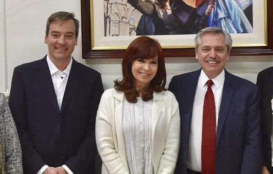 Martín Soria, Cristina Kirchner y Alberto Fernández, Gobierno, Ministerio de Justicia, Foto NA.