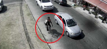 VIDEO: cámaras de la Municipalidad de Ituzaingó captaron el último rastro de Maia y su secuestrador 