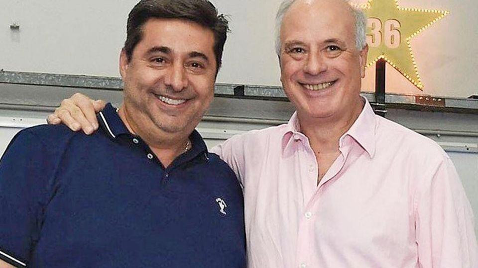 Enrique Nosiglia y Daniel Angelici