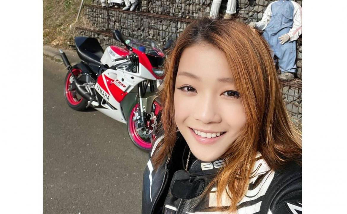 Japón motociclista sexy 