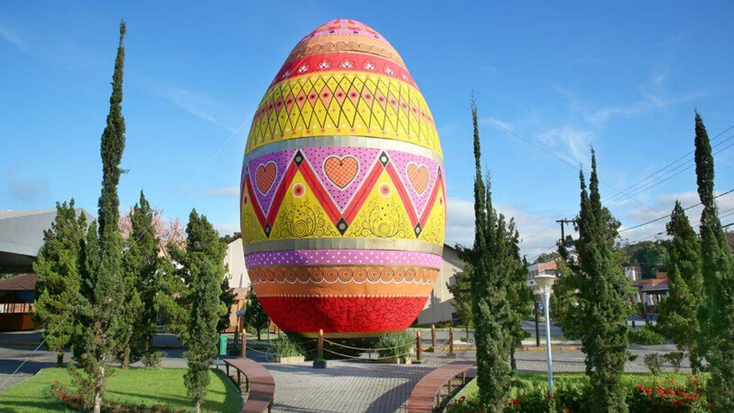 Huevo de Pascua gigante, Brasil, Santa Catarina