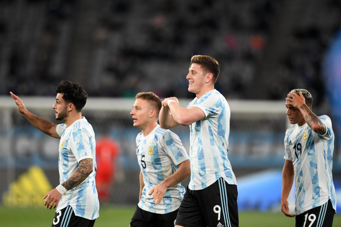 Triunfo de la Selección Argentina sub 23 ante Japón en un amistoso