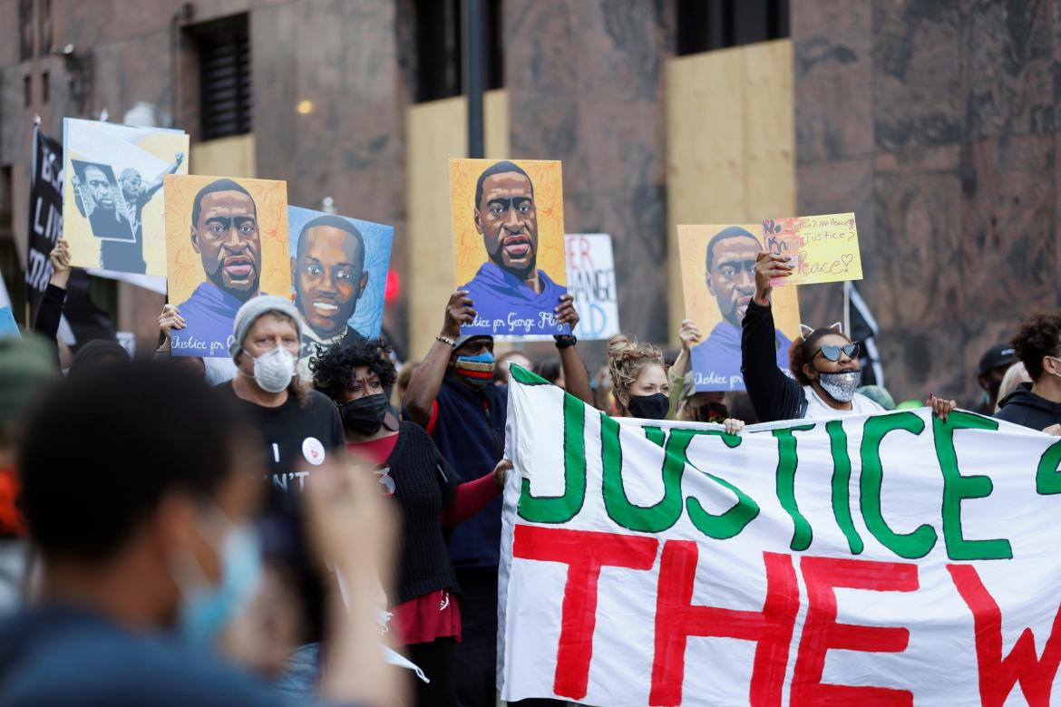 Protestas contra el asesinato racial de Geoge Floyd, REUTERS