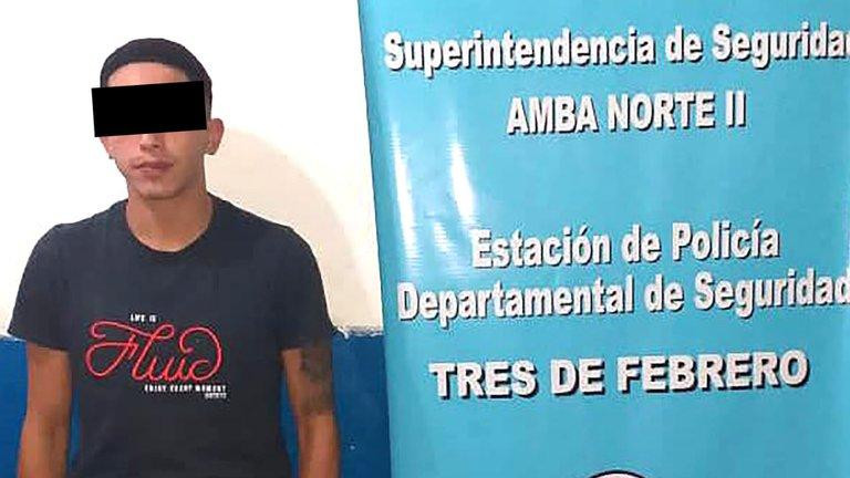 Alan Emanuel Pérez, detenido por atropellar a Rodrigo Ezequiel Gramajo