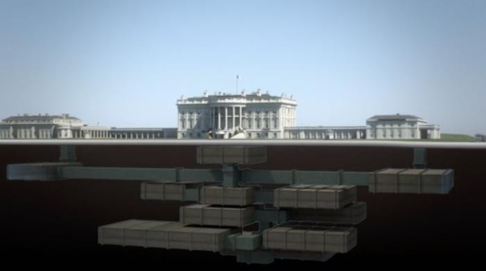 Los pasillos y pisos ocultos de la Casa Blanca, History