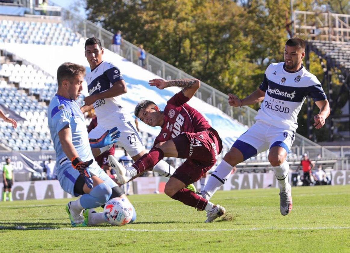 Gimnasia de La Plata vs Lanús, fútbol argentino, Liga Profesional