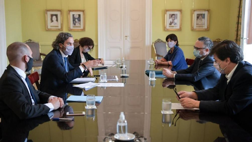 Reunión del gabinete económico, Prensa Presidencia