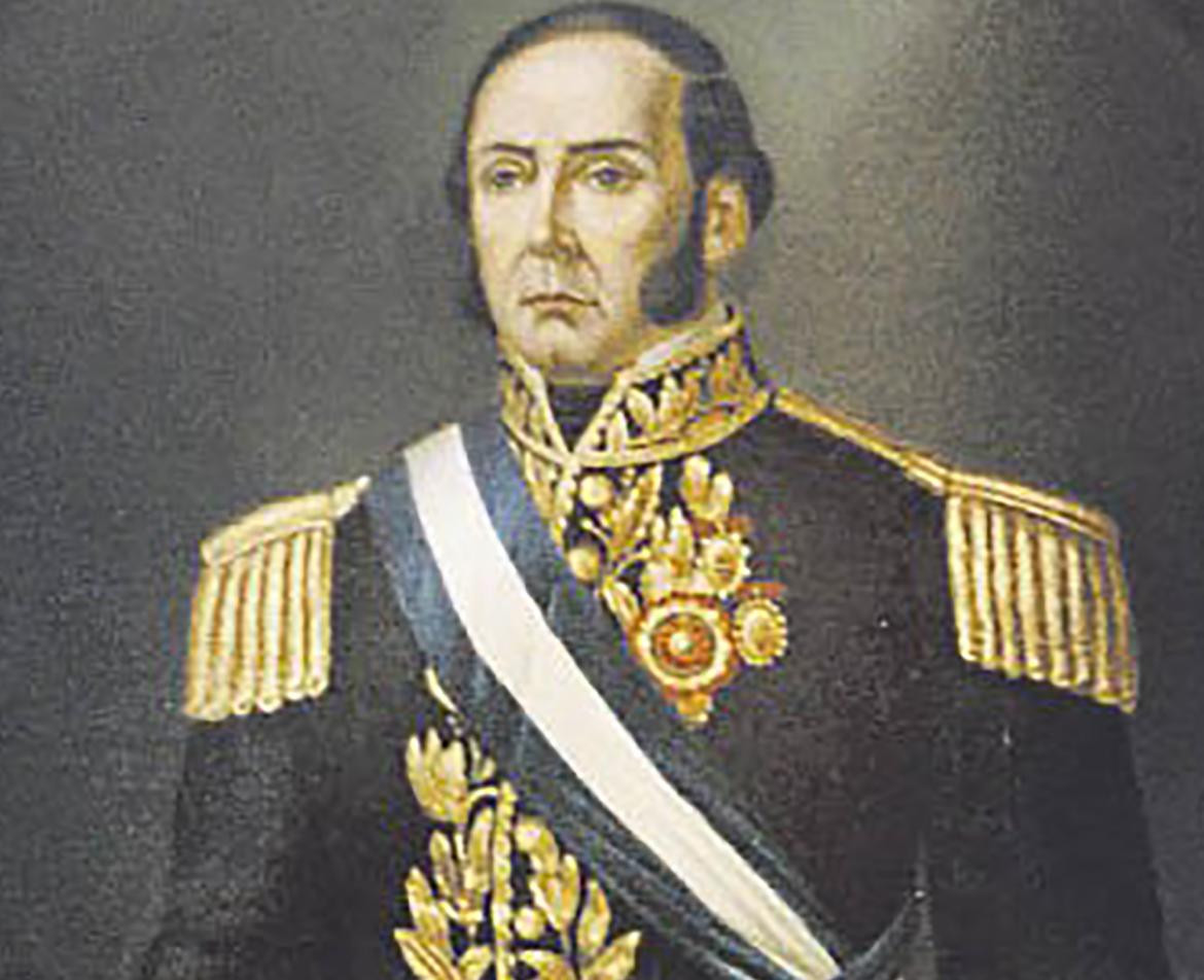 Retrato de Justo José de Urquiza, historia argentina
