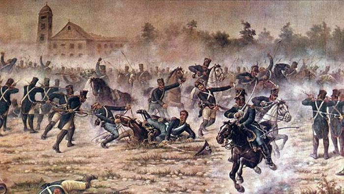 Batalla de Caseros en 1852, historia argentina
