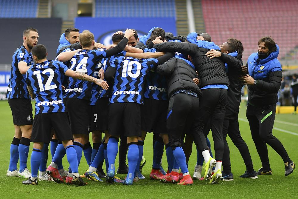 Inter, Serie A, fútbol italiano, festejo, Reuters