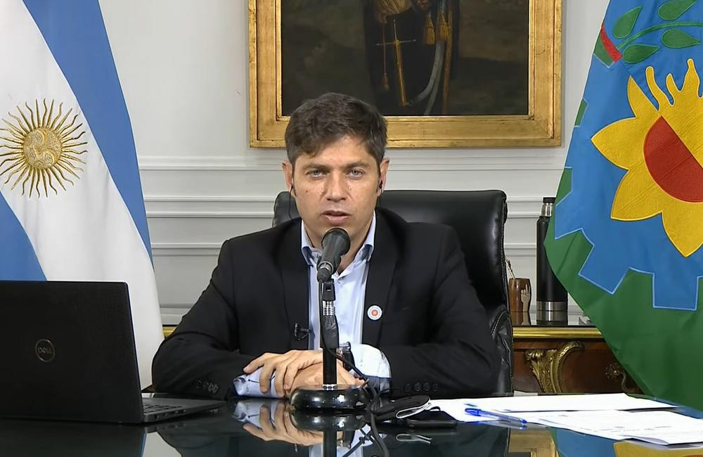 Axel Kicillof, gobernador de la provincia de Buenos Aires