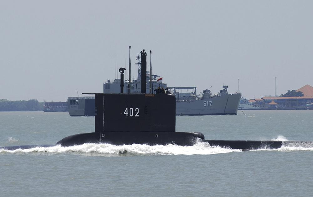 Submarino KRI Nanggala 402, Indonesia, Foto Reuters