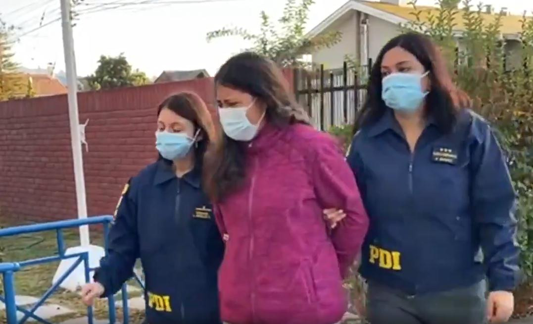 Mujer detenida por asesinato de su hijo en Chile