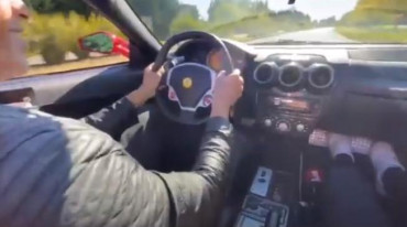 Nueva imprudencia al volante: dos Ferrari corren picadas en Nordelta a más de 200k/h