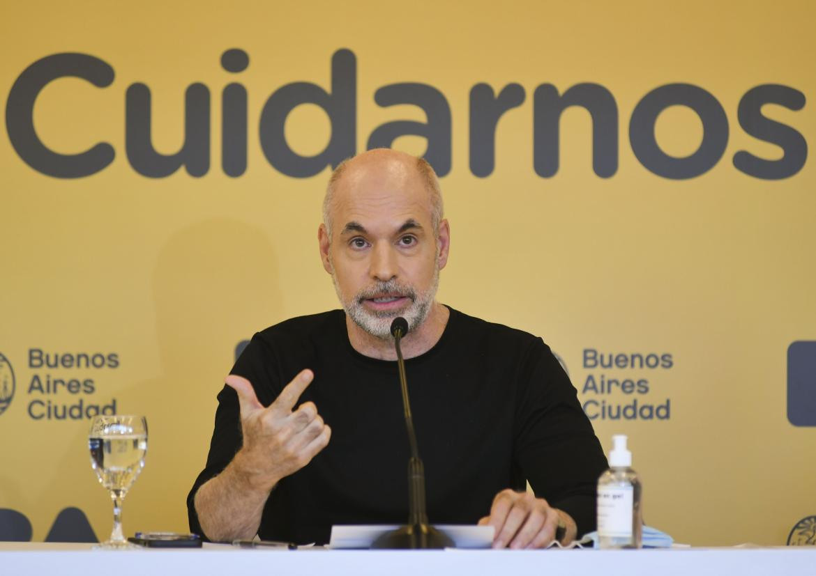 Horacio Rodríguez Larreta por nuevas medidas, NA	