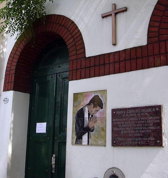 Parroquia San Francisco Solano, Padre Carlos Mugica, historia argentina