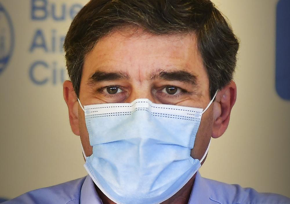 Fernán Quirós, ministro de Salud de Ciudad de Buenos Aires, coronavirus, NA