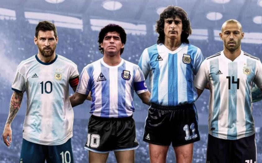 FIFA eligió a los jugadores más emblemáticos de la historia de la Selección argentina, NA
