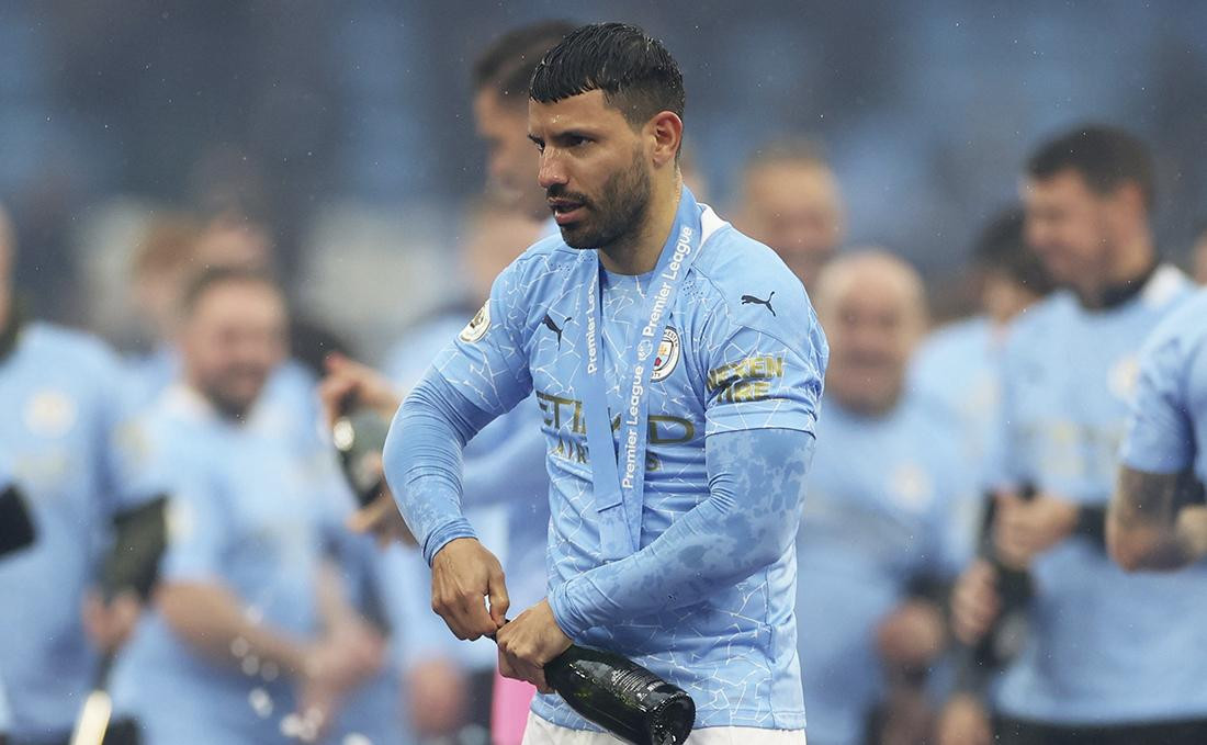 Sergio Kun Aguero, Manchester City, despedida, festejo, Reuters