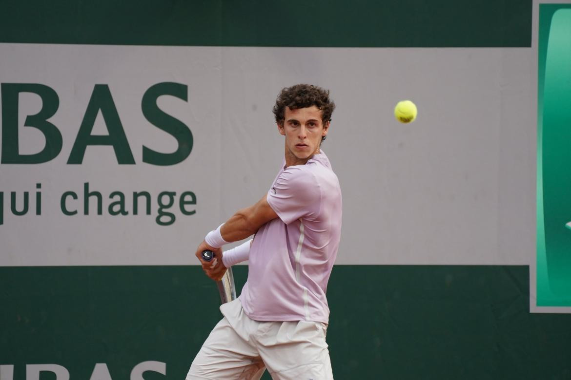 Juan Manuel Cerúndolo en Roland Garros