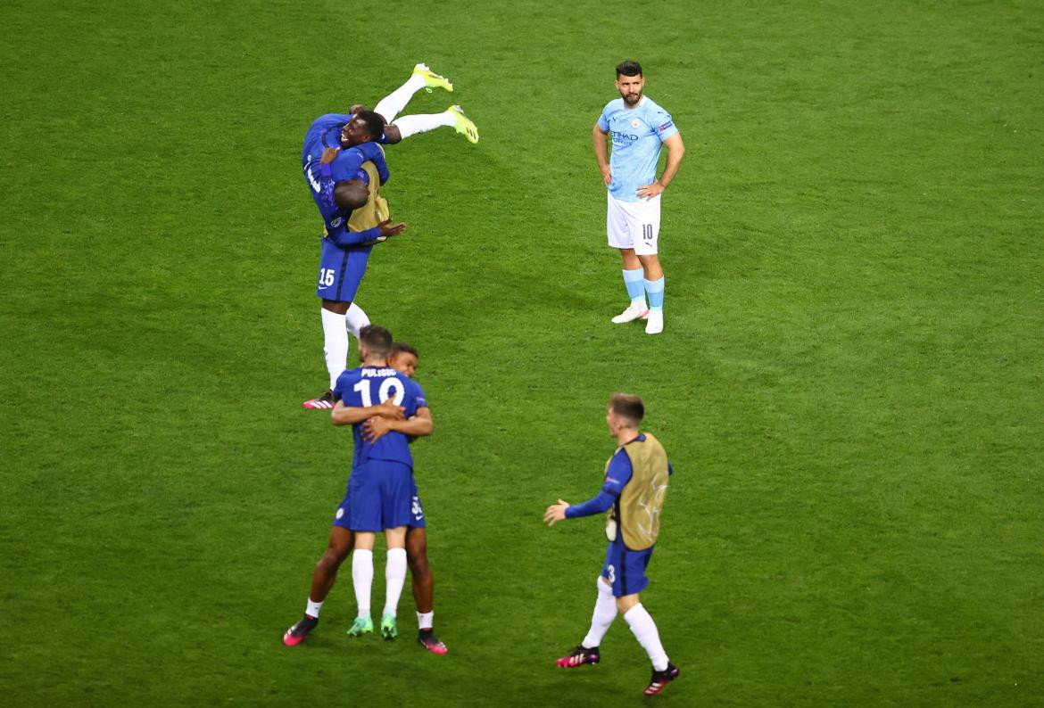 Sergio Agüero, Manchester City vs. Chelsea, Premier League, Reuters