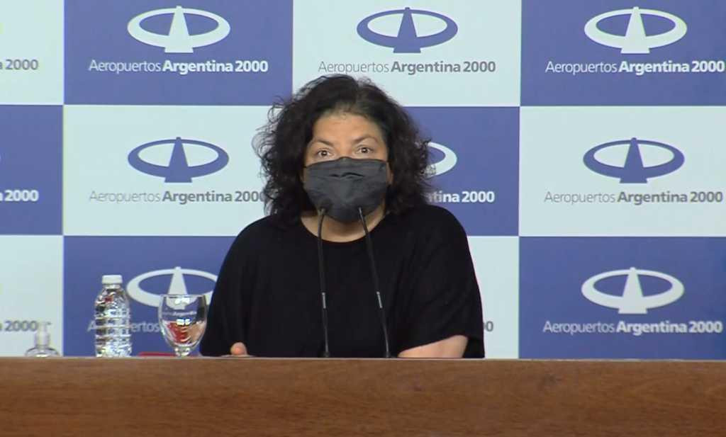 Carla Vizzotti, ministra de Salud de la Nación, NA.