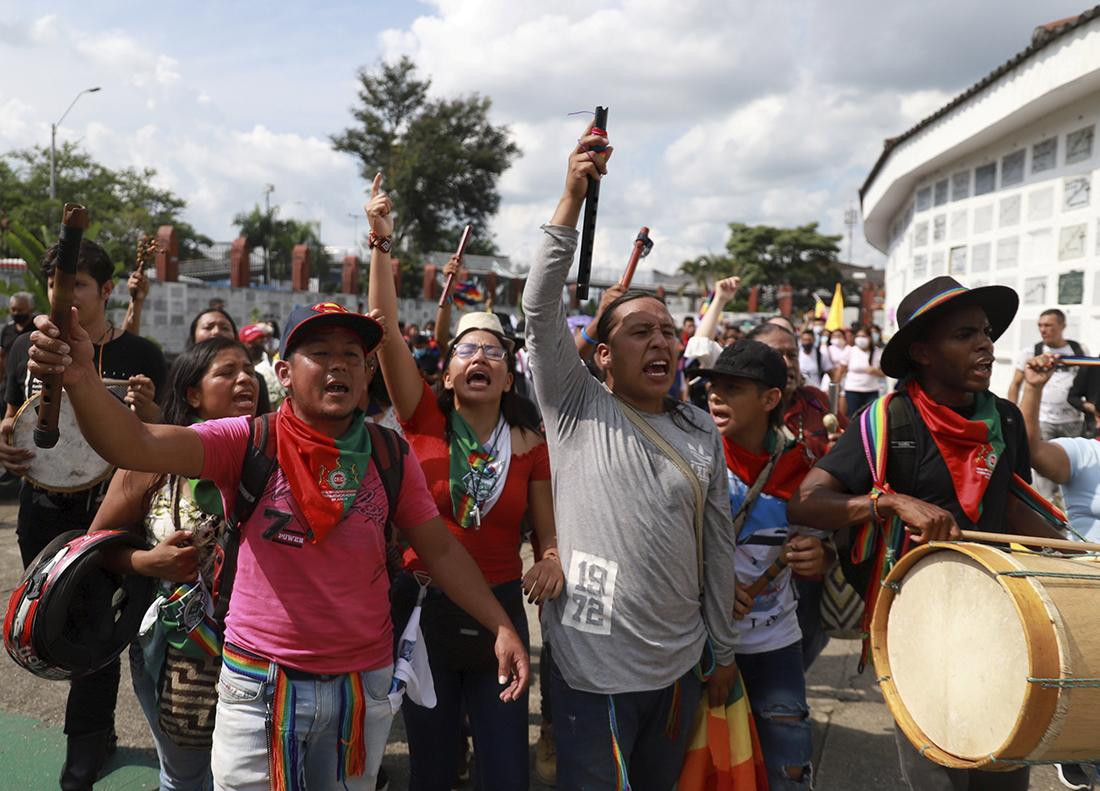 Manifestaciones y protestas en Colombia, Foto Reuters
