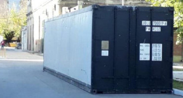 Santa Fe: instalaron un contenedor refrigerado en un hospital ante un posible colapso de la morgue