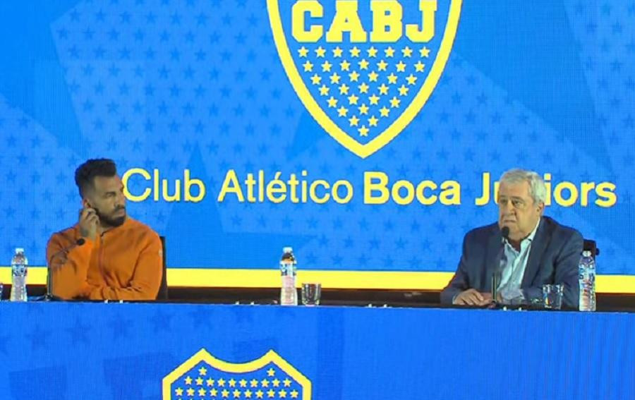 Carlos Tévez, Boca Juniors, CAPTURA