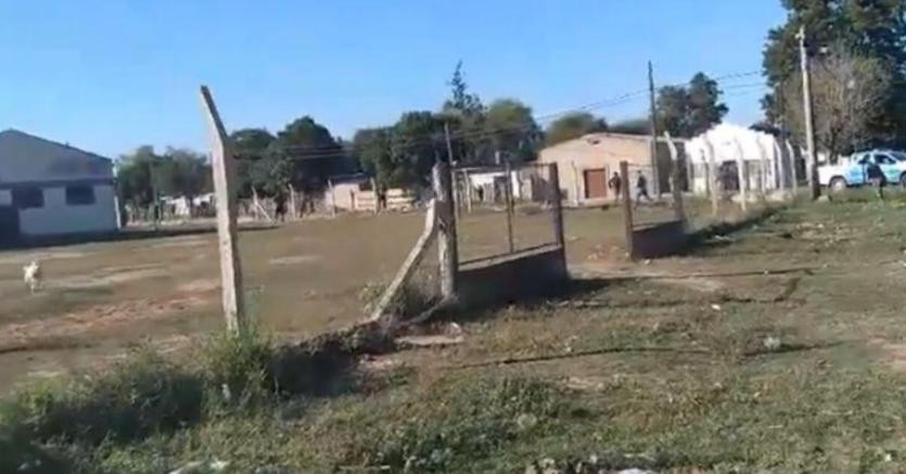Lugar donde un joven qom fue asesinado por la Policía de Chaco, NA