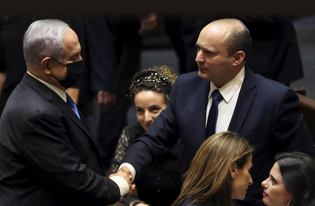 Benjamín Netanyahu y Naftalí Bennett, Israel, Reuters