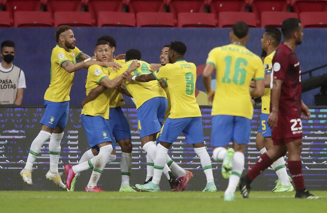 Copa América, Brasil vs. Venezuela, Reuters	