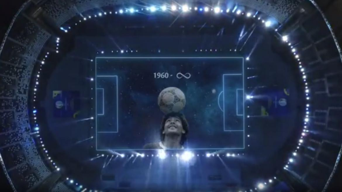 Homenaje a Diego Maradona en la Copa América