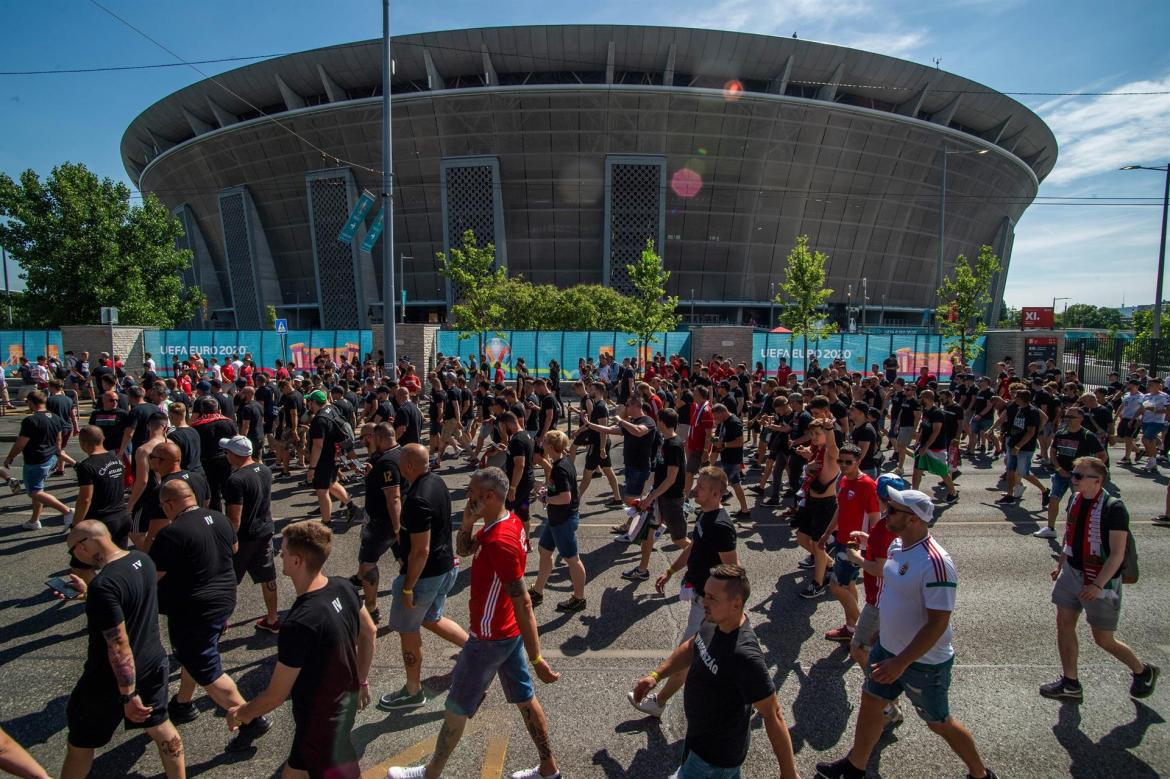 Eurocopa 2020, Estadio lleno en el partido entre Hungría y Portugal, AGENCIA EFE