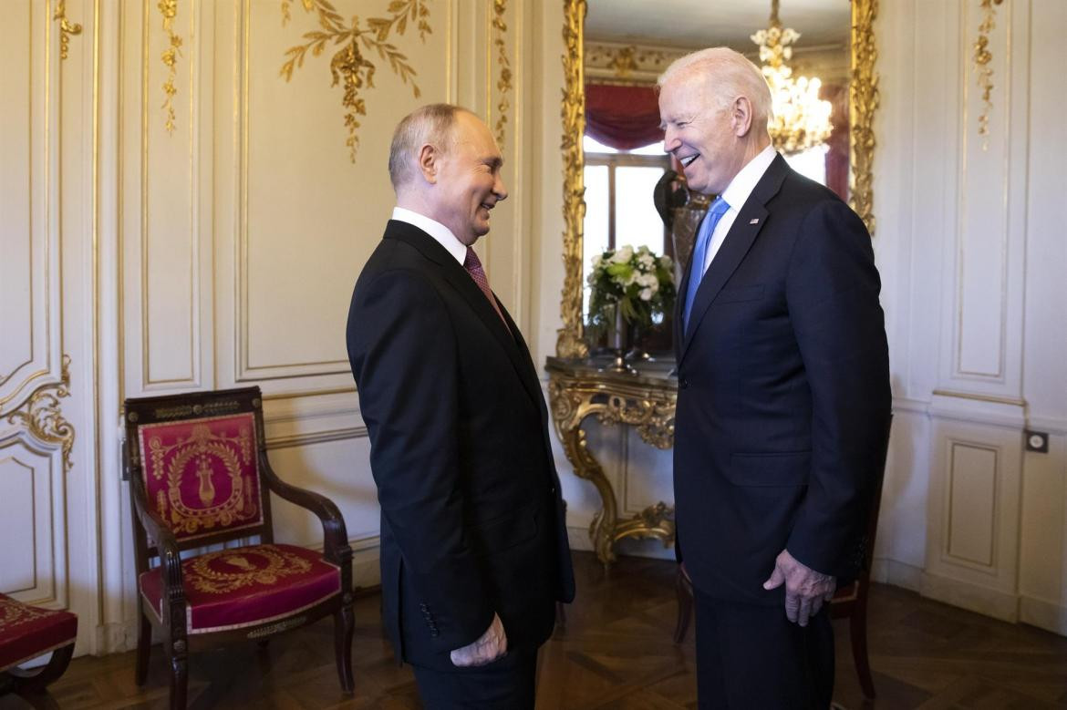 Reunión de Vladimir Putin con Joe Biden, AGENCIA EFE