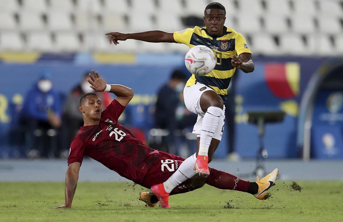 Ecuador vs. Venezuela, Copa América 2021, fútbol, Reuters	
