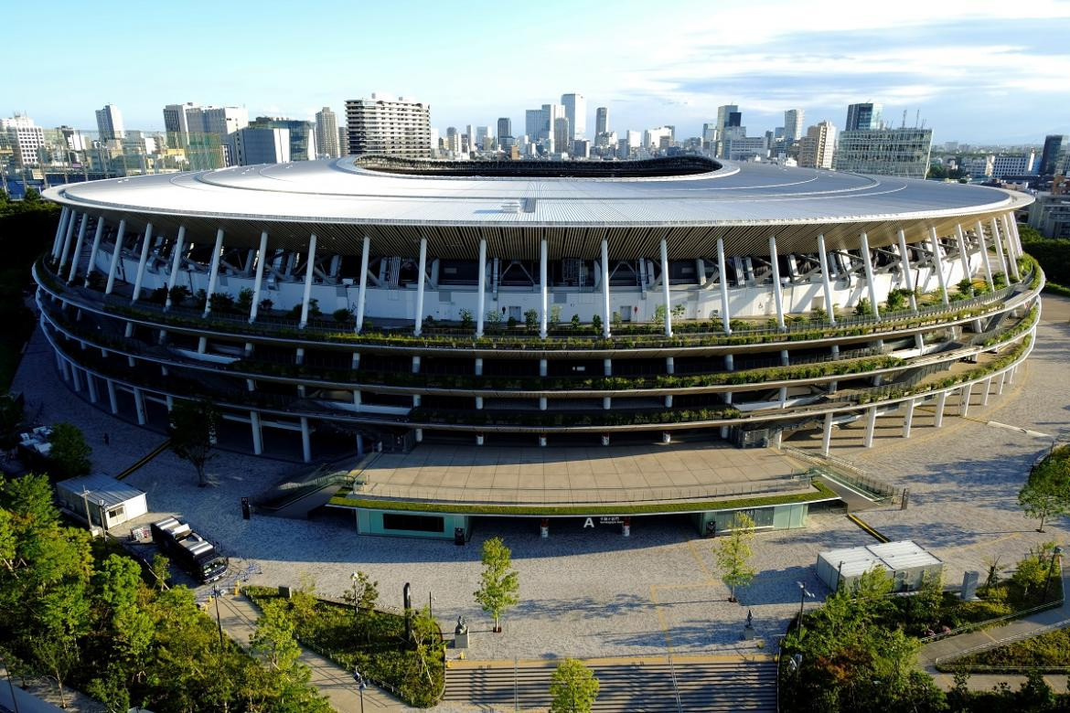 Estadio olimpico de Tokyo, Reuters.