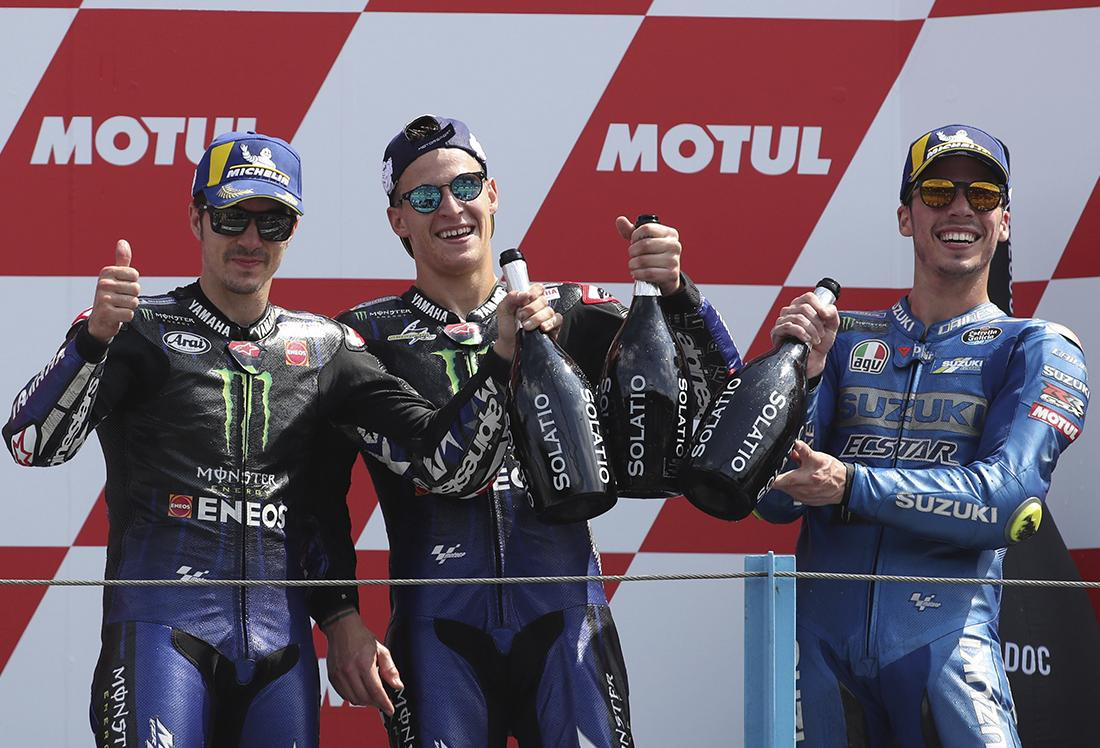 MotoGP, podio en Assen, Reuters