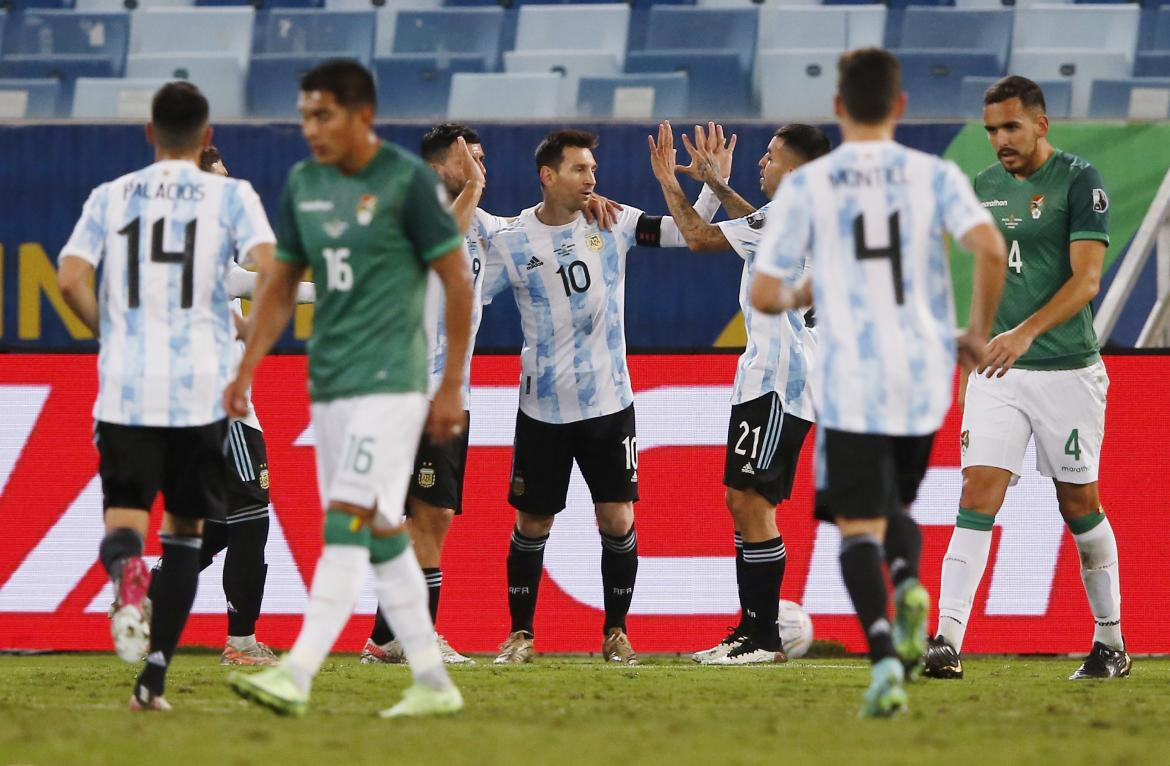 Lionel Messi, Argentina vs Bolivia, Reuters