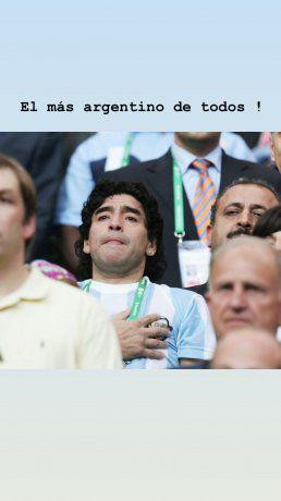 Mensaje de Dalma Maradona en la previa de la Copa América