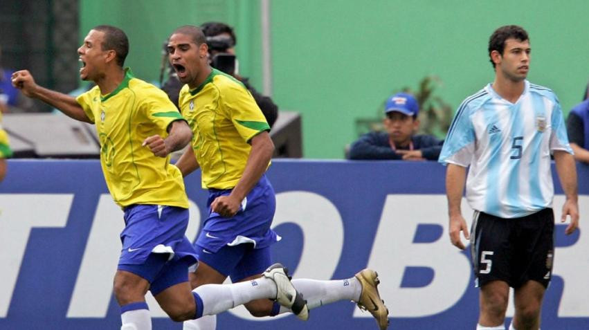 Final Copa América 2004 entre Argentina y Brasil
