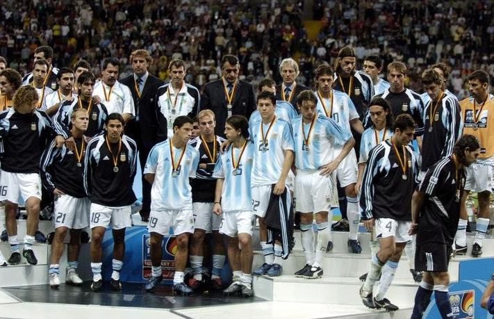 Final Copa Confederaciones 2005 entre Argentina y Brasil