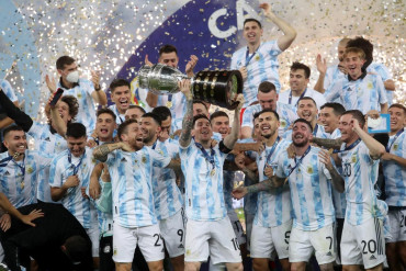 ¡Argentina campeón de la Copa América! Se impuso 1 a 0 ante Brasil y cortó una racha de 28 años sin títulos