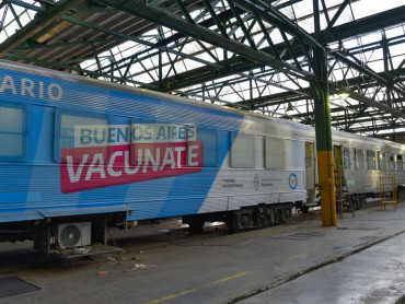 Coronavirus en Argentina: ¿en qué estaciones de trenes de la Provincia habrá vacunación libre?