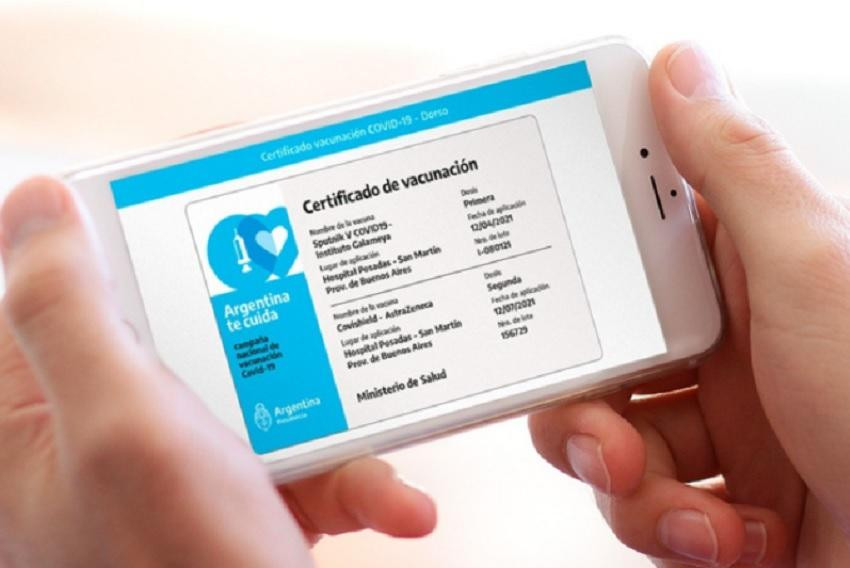 Certificado digital de vacunación contra el Covid