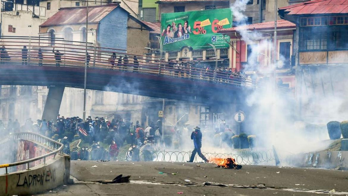 Incidentes en Bolivia durante la salida de Evo Morales