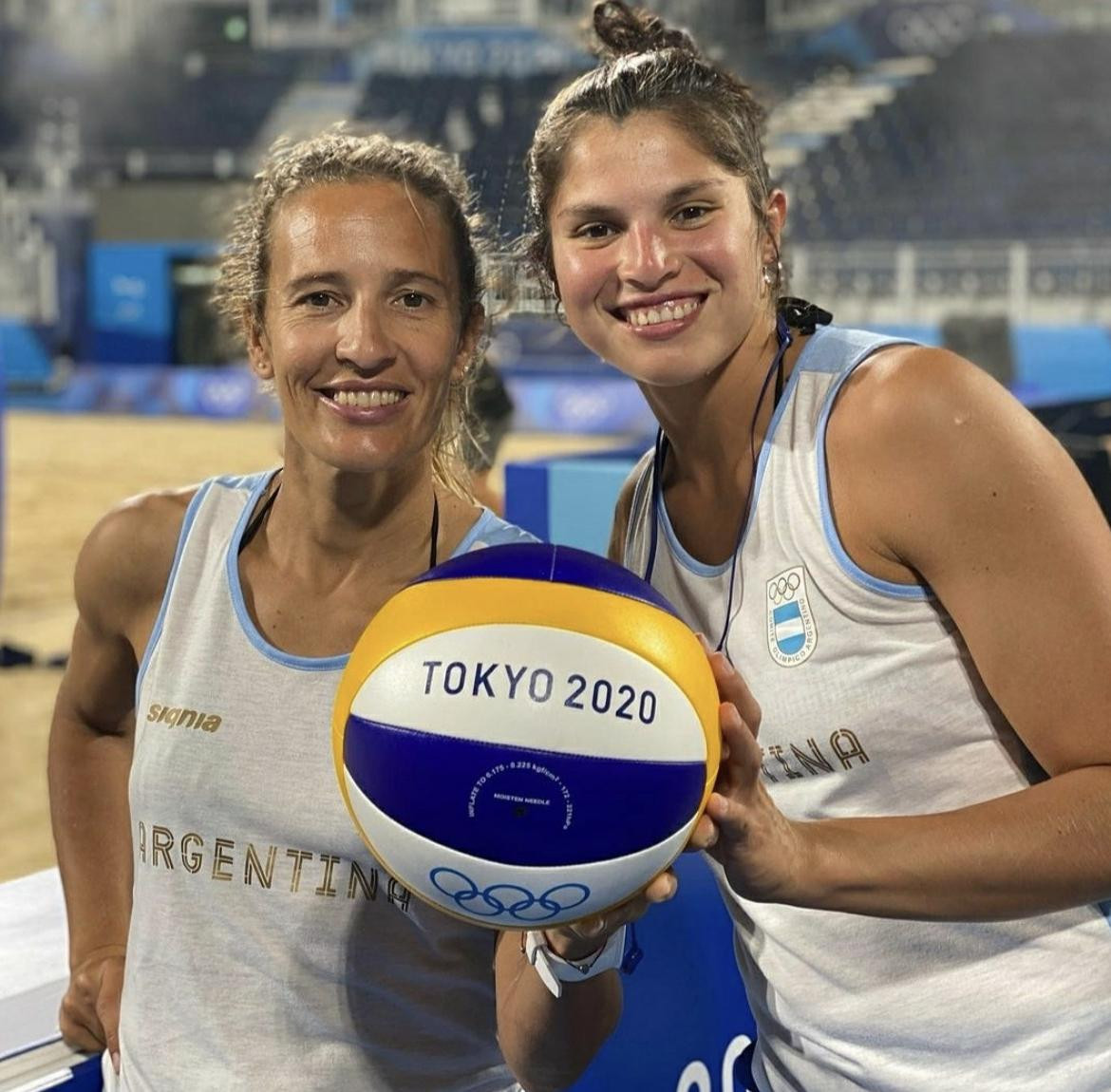 Ana Gallay y Fernanda Pereyra en los Juegos Olímpicos de Tokio 2020
