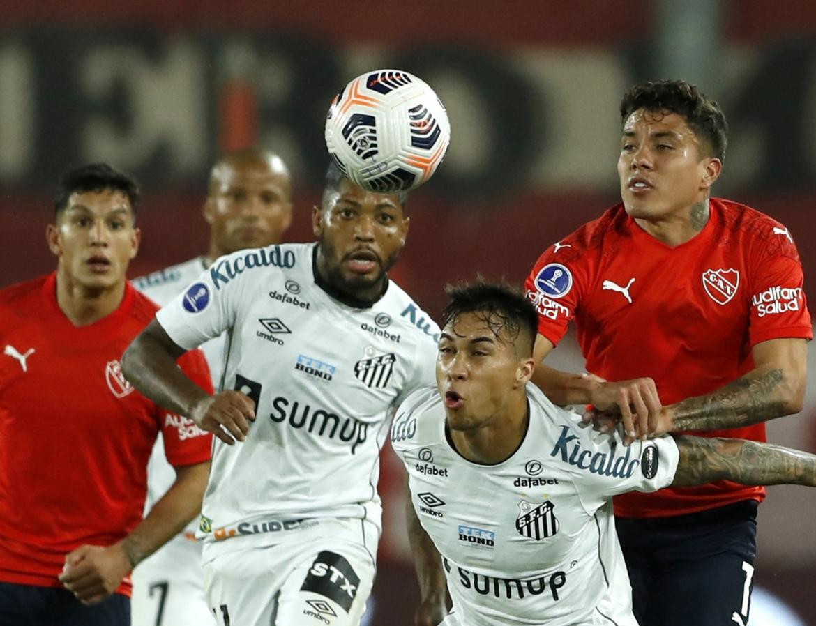 Copa Sudamericana, Independiente vs. Santos, REUTERS