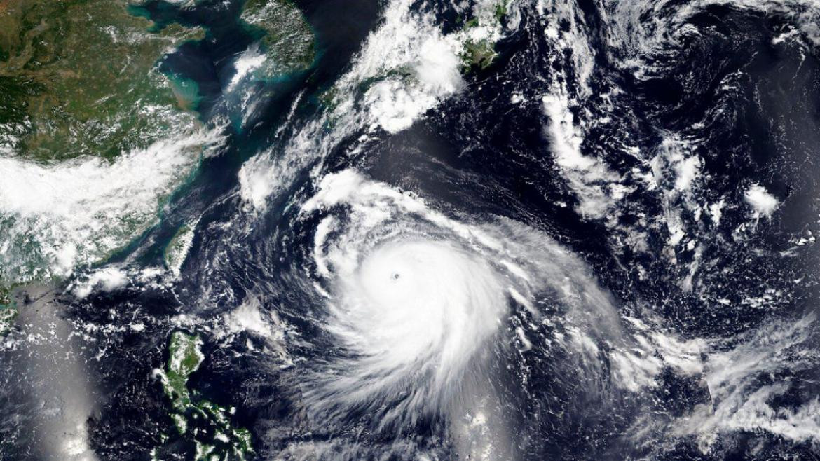Tifón en Japón